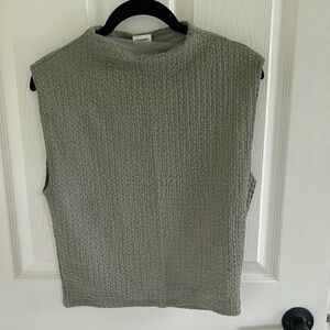 Abercrombie & Fitch Textured green Top